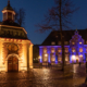 Kapellenplatz im Dunkeln